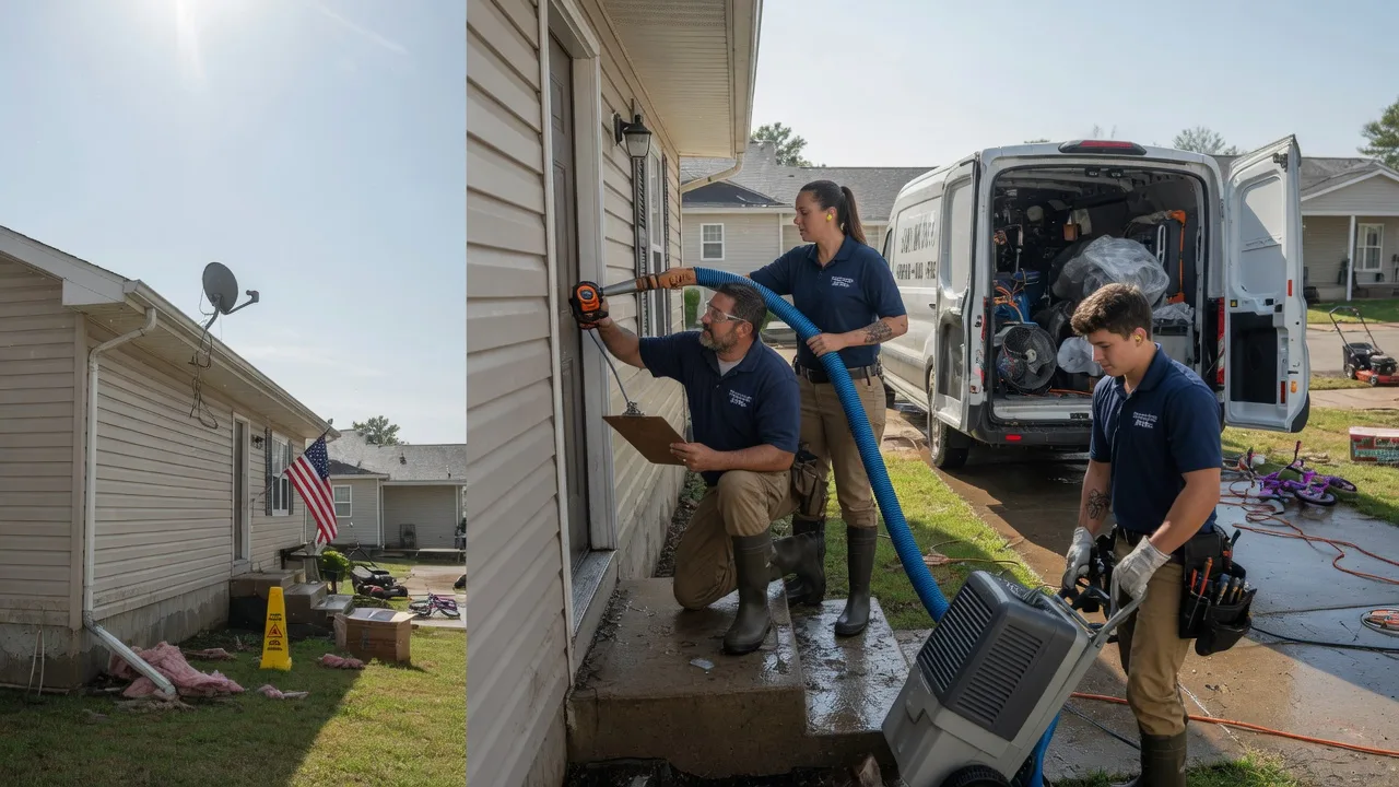 Ceiling Water Damage Restoration in Booneville, KY near me